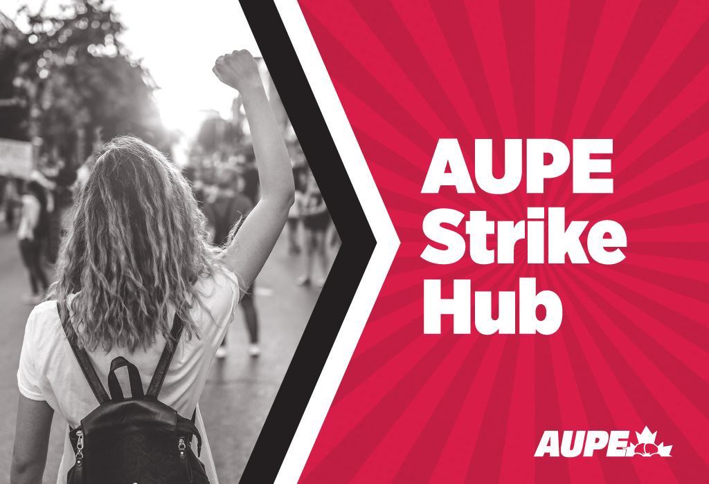 AUPE Strike HUB