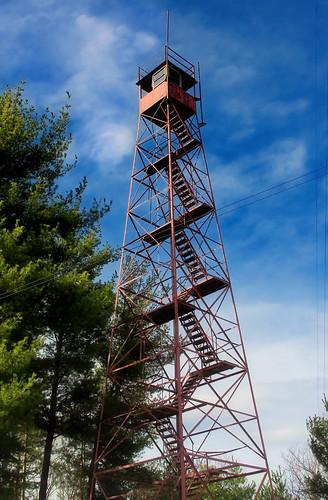 a fire lookout tower