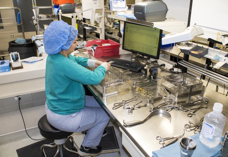 Surgical processors working in Alberta’s health care system
